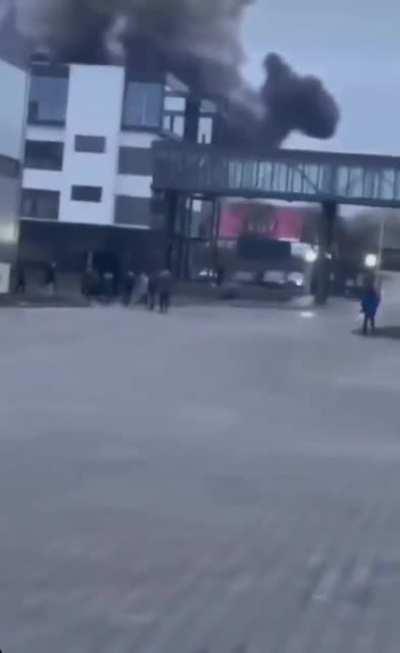 Missile strike on airport near Ivano-Frankivsk