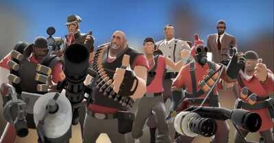 I know people like using that ‘every TF2 class laughing at you’ vid as a reaction video, so here’s something I made to parallel it: every TF2 class complimenting you!