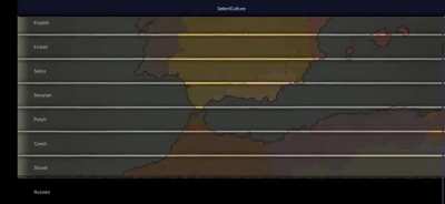 setting cultures in the editor