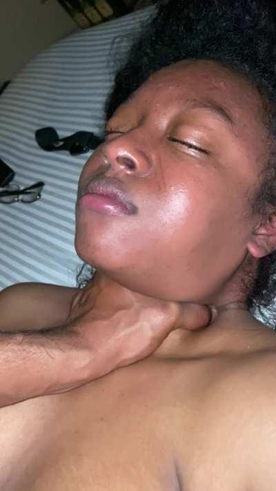 Choked her till she was PURPLE! (OC)