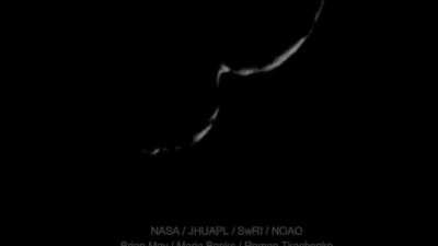 Timelapse of New Horizons approaching Arrokoth, the most distant object ever visited by a spacecraft at 4.2 billion miles (6.7 billion km) from Earth.