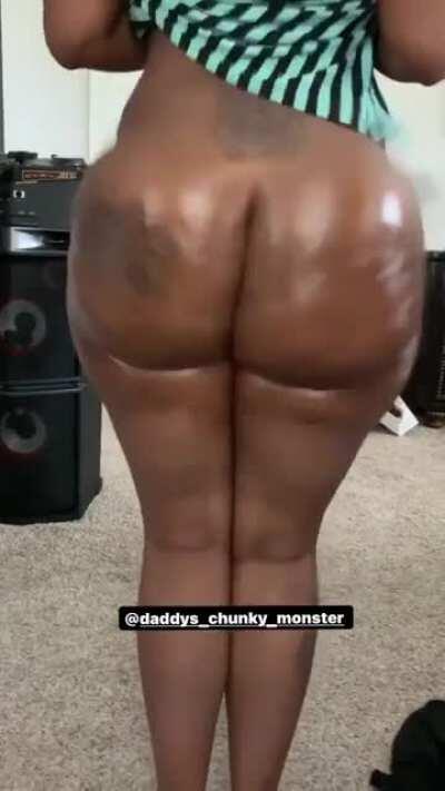 Them cheeks a nut buster