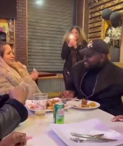 My man here focusing on the real mammaries that will last.