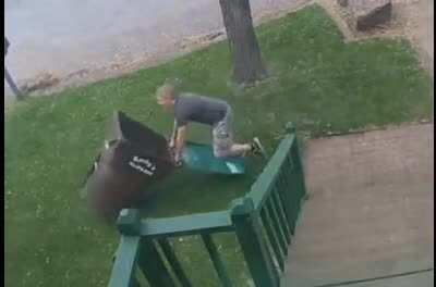 South African politicians taking out the trash