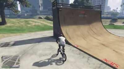Bike physics are something else