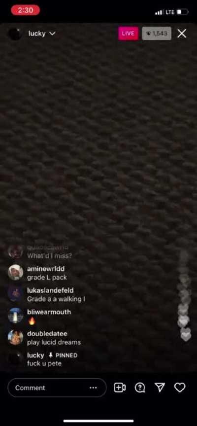 new already dead 2nd verse and outro snippet via lucky’s live