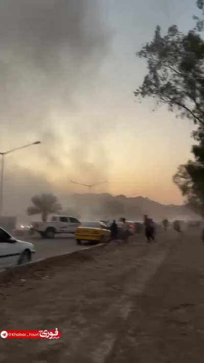 Qasr-e Shirin was just hit by Israeli missiles.