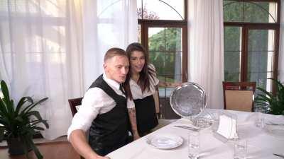 RealJamVR New Release | Mells Blanco | Anal Tips for Slutty Waitress 2