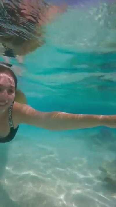 Ich will sie immer noch unter Wasser ficken