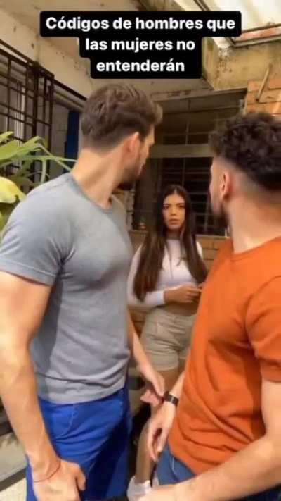 These two Best bros have been acting really weird around the woman that they share for awhile now. What could be the issue tho? i think she's overreacting.