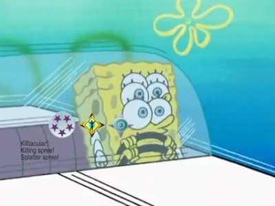 SpongeBob splatter spree +