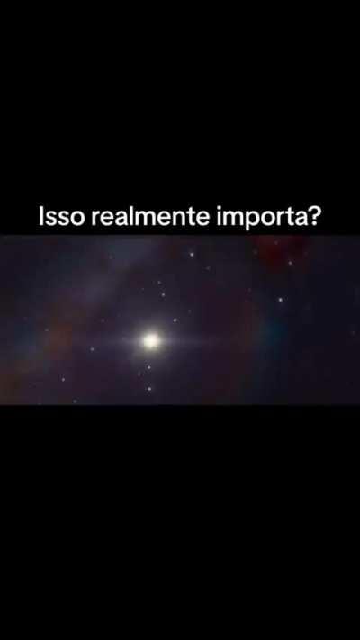 Isso realmente importa?