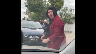 Quick get out of her way!! #karensinthewild