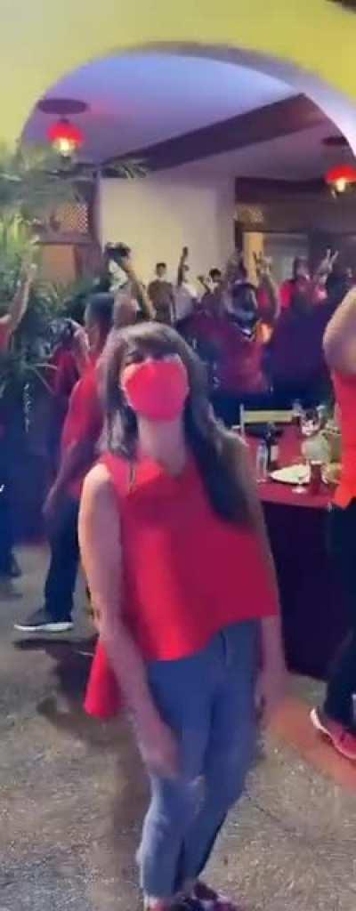 The Marcoses partying 2 days after Typhoon Odette