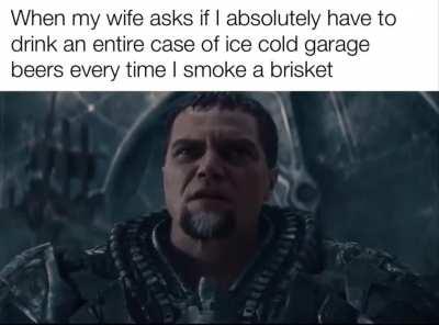 Smoking brisket on the weekend be like...