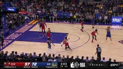 [Highlight] GP2 doing his CP3 impression over Lavine in the midrange