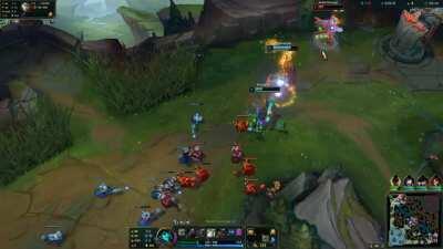 INSANE flash predict from my fiend lee sin