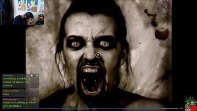 his scream is perfect