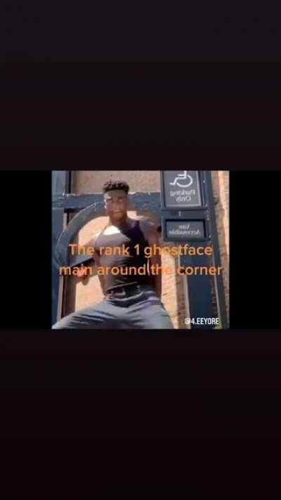 It’s always the ghostface