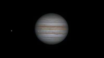 I captured Jupiter & 3 of it's moons in orbit!