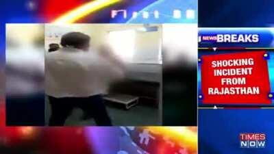 Temple priest set on fire in Rajasthan's Karauli after allegedly, he resisted an attempt by land mafia to encroach upon land that belongs to the temple