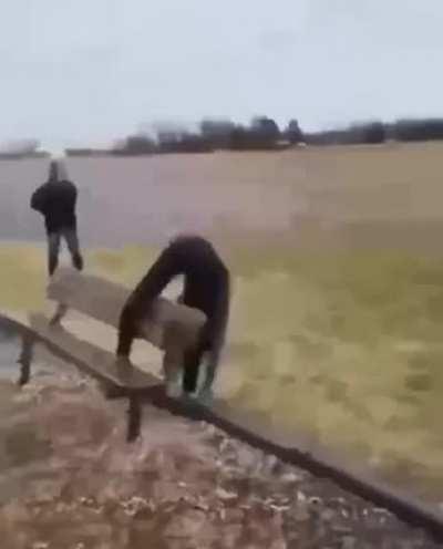 That bone crunch sound