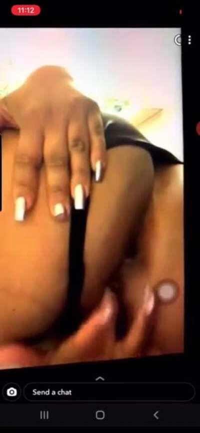 Lil repost. Shorty nasty but keep dubbing the onlyfans lol.