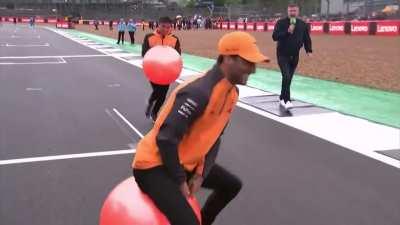 Ricciardo saw his opportunity and took it