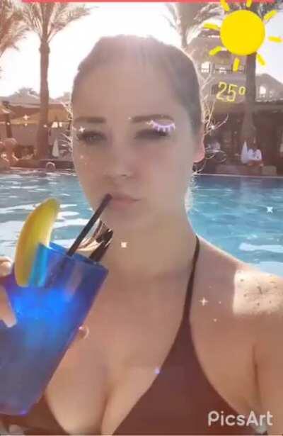 Sie will sich zeigen 🤤