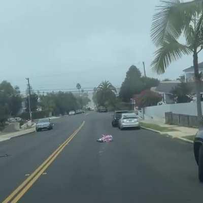 Chalk on the street!