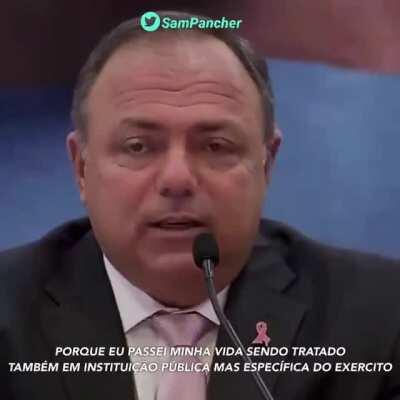 “Eu não sabia nem o que era o SUS” - diz Ministro da Saúde Eduardo Pazuello