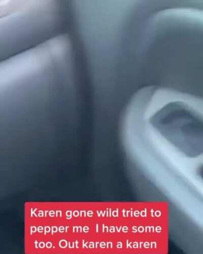 Parking lot battle of the Karens