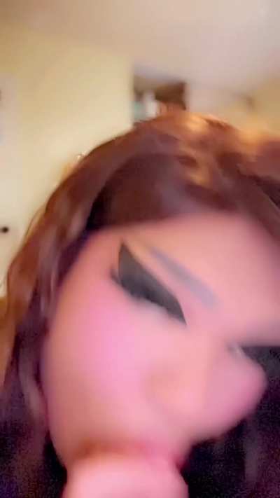 POV: you ask me for a sloppy wet blowjob 