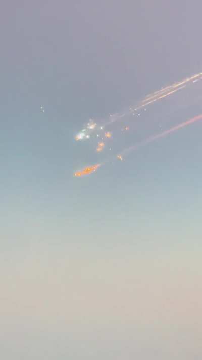 Yeah, that rocket test failed. Looked like a real movie scene!