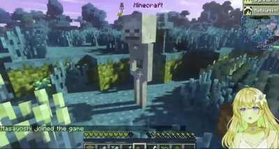 Lily finds a skeleton