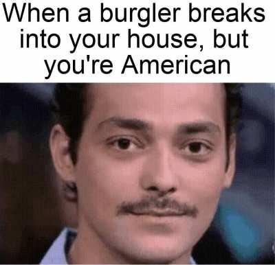 Finally gonna use my guns