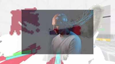 I dreamed that I was the V1 from Ultrakill but there was those words spinning around and random images appearing with vine boom effect (I tried to find the most similar images)