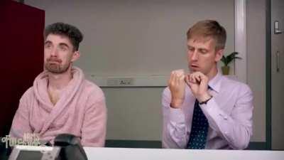 Quando o trampo volta a ser presencial...