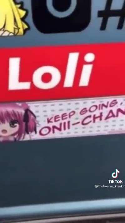 El carro del fan de cuties