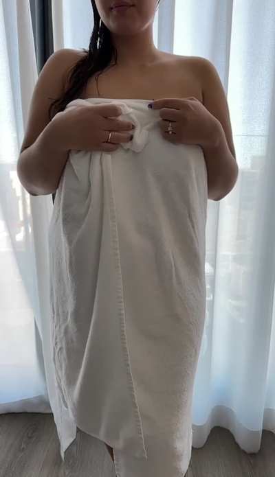 Oops I dropped my towel
