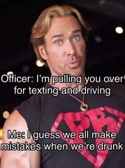 I’m sure he’ll understand