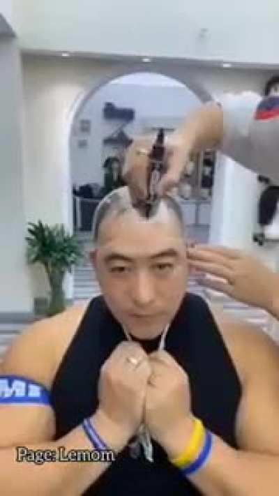 The Glad wrap, hair restorer barber