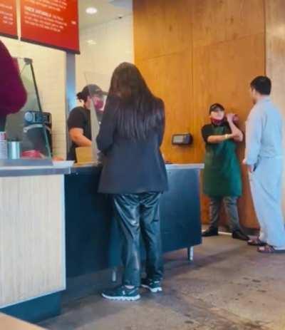 Chipotle now serving knuckle sandwiches to rude customers.