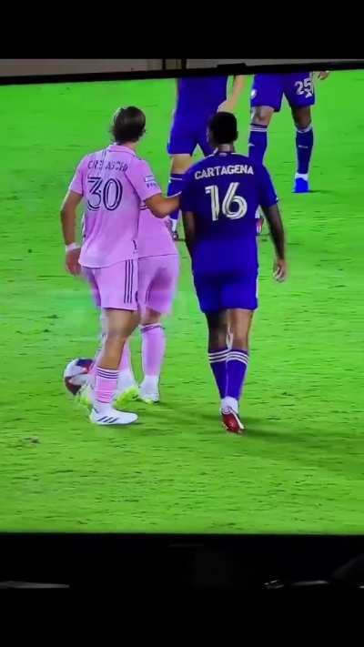 Yank here, I thought Messi of the Lion was Humble why is he terrorising Lebron James cousin?