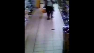 First, there is Accidental Turd Loss(?) Then, comes the poor schmuck in flip flops!