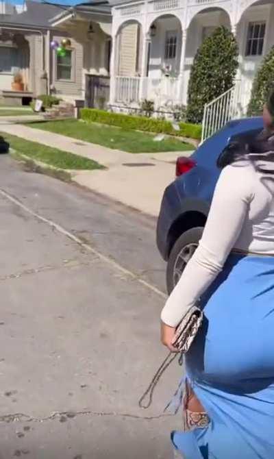 Pretty real estate agent