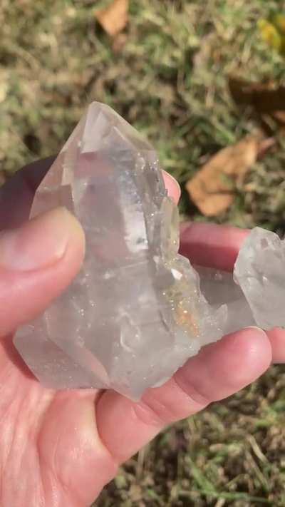 Shale phantom quartz from the Rubie Mine, Montgomery co. Arkansas