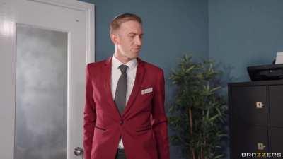 Watching Them From Behind A Two-way Mirror!