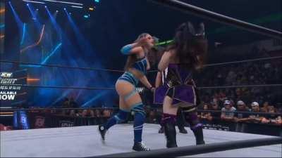 On AEW Rampage: Skye Blue vs Emi Sakura