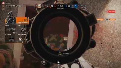 When I spray, everyone else prays.